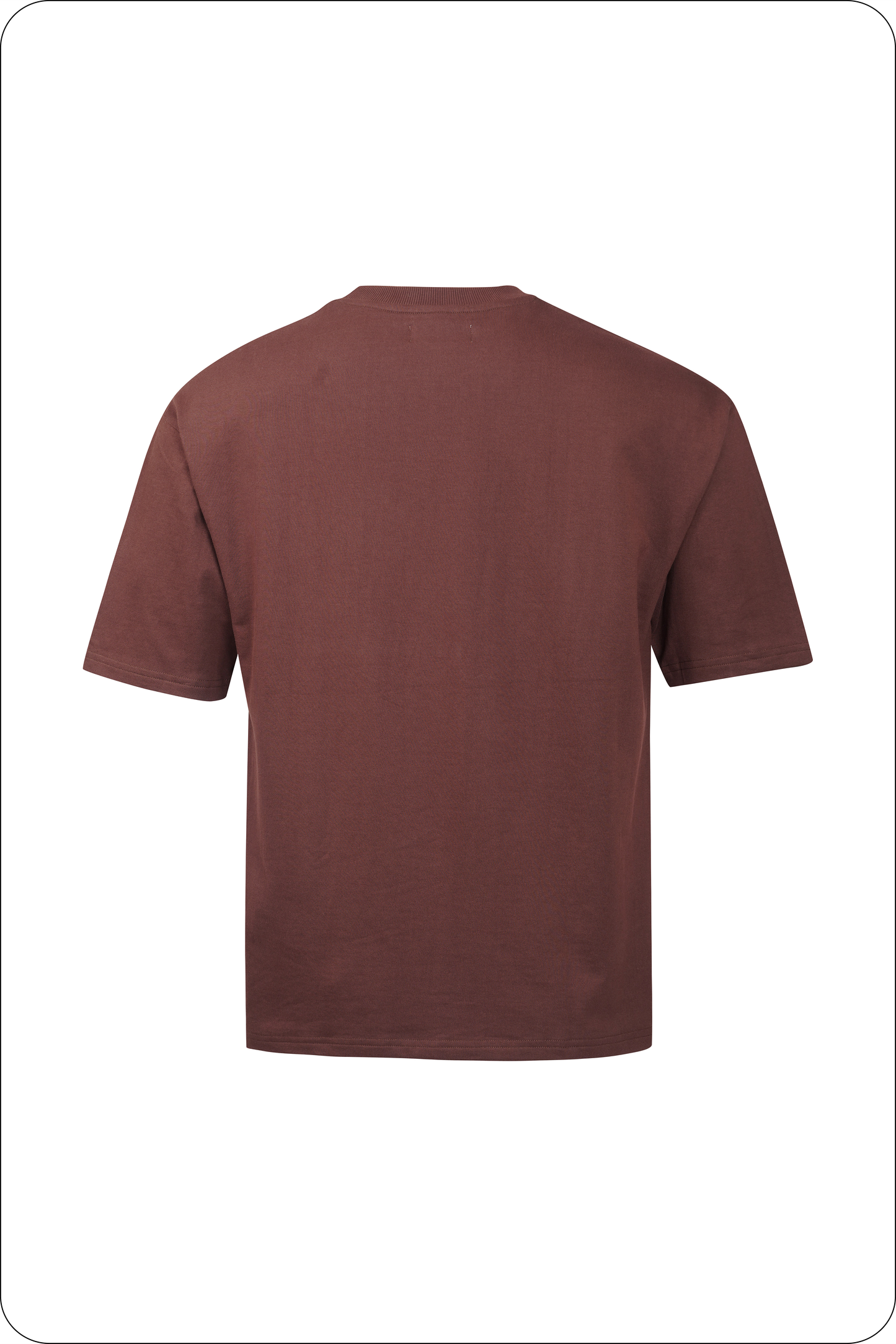 Earthy Coffee - Solid Unisex Oversized T-Shirt