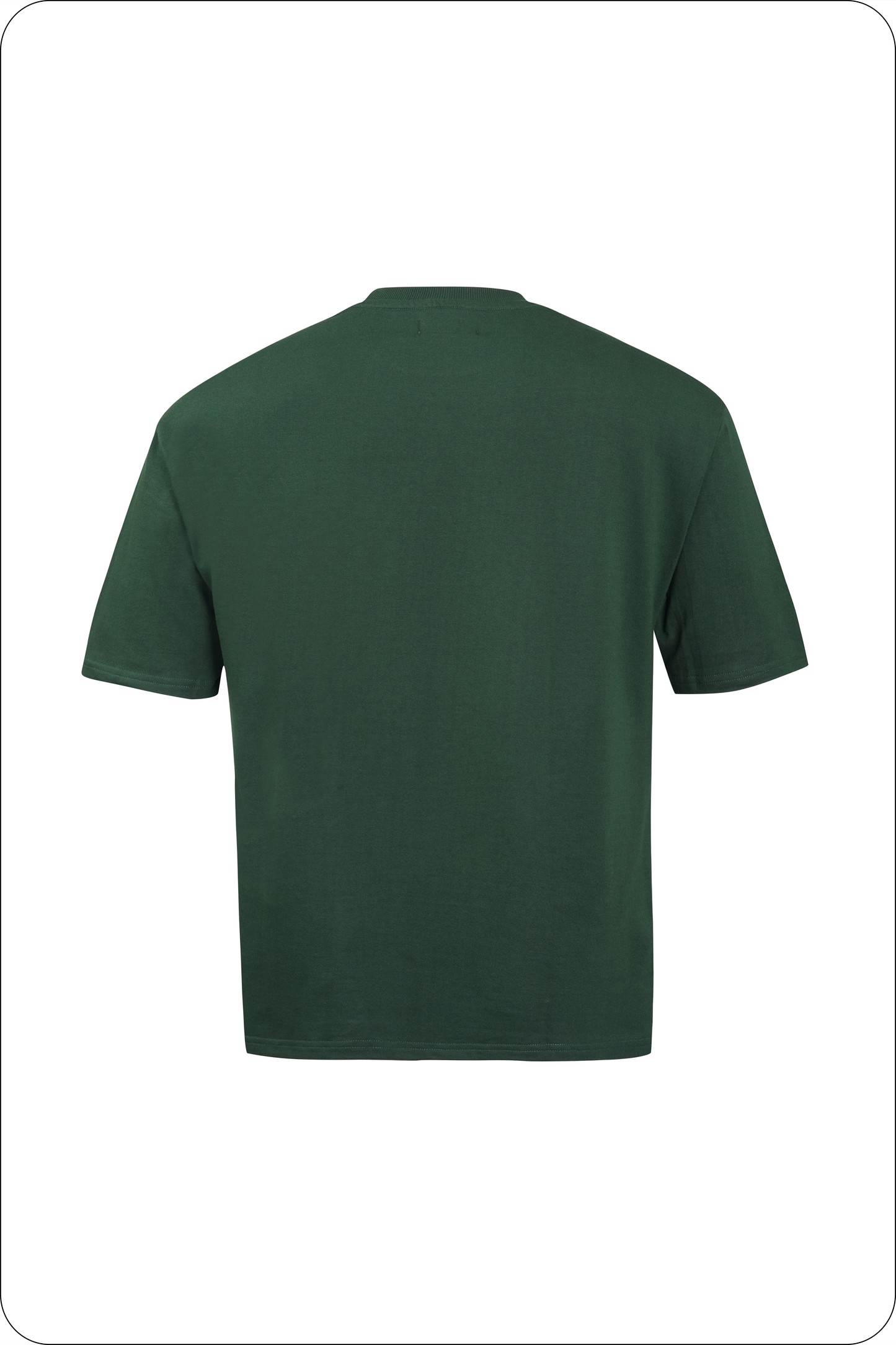 Forest Bottle Green - Solid Unisex Oversized T-Shirt